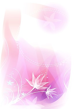 玻璃移门装饰图片梦幻花朵