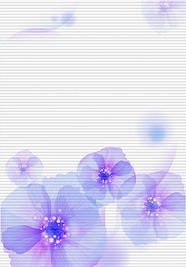 玻璃移門裝飾圖片美麗紫色花朵