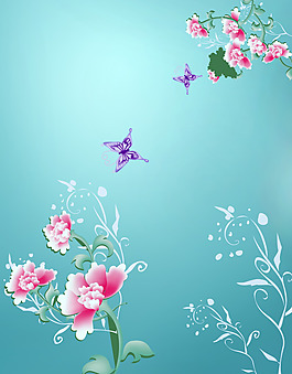 玻璃移門裝飾圖片花卉花朵