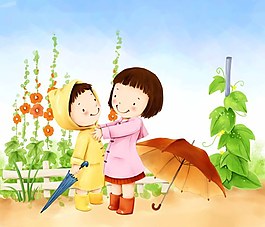 卡通夢幻卡通畫
