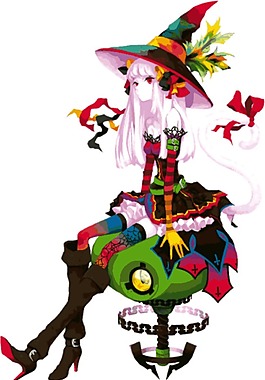 彩色卡通動(dòng)漫人物矢量
