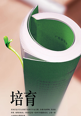 文化展板设计培育