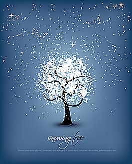 snowing_tree