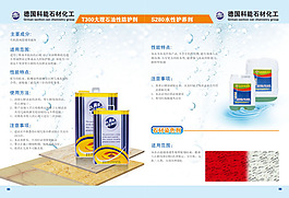 石材化工画册设计防护剂产品介绍