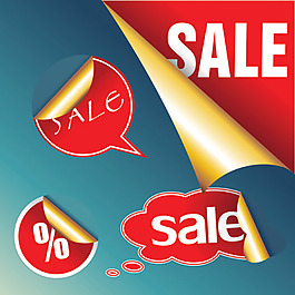 SALE 裝飾圖標