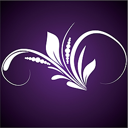 欧式华丽植物花纹