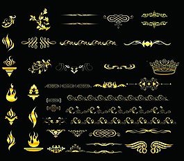 金色花邊源文件