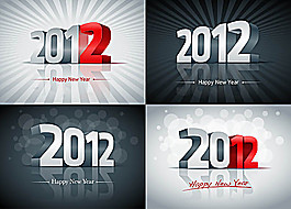 2012年主題矢量素材