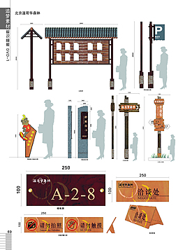 房地產(chǎn)項(xiàng)目售樓處導(dǎo)視系統(tǒng)設(shè)計(jì)圖制作圖