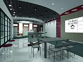 勁霸男裝專賣店模型室內(nèi)設(shè)計(jì)3D模型