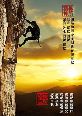 文化展板設(shè)計(jì)誠信 敬業(yè) 創(chuàng)新 超越