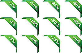 商業(yè)促銷折扣標(biāo)簽矢量素材
