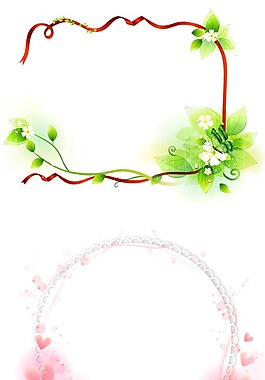 矢量花藤畫框設(shè)計(jì)