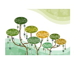 抽象花纹矢量素材