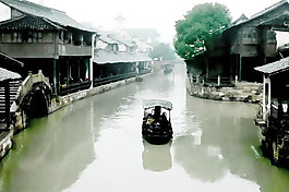 實(shí)景照片ps后的水墨效果圖