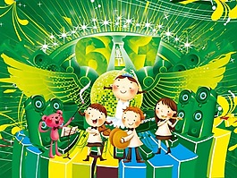 節(jié)日慶典六一兒童節(jié)psd素材