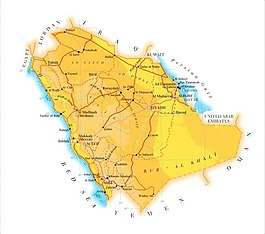 世界地圖之Suadi Arabia阿拉伯