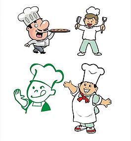 卡通廚師圖片