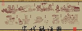 釀酒圖圖片