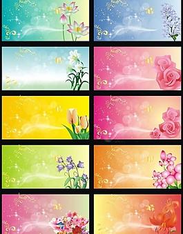 展版 背景 花紋圖片