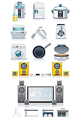 家用電器廚具圖標(biāo)