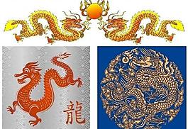 中國(guó)龍紋圖案圖片