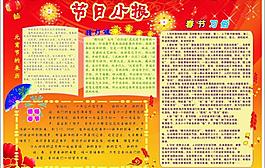 春節手抄報圖片