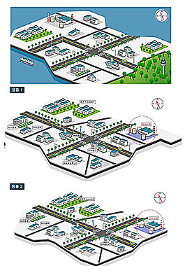 實(shí)用城市規(guī)劃圖繪制元素矢量素材_01