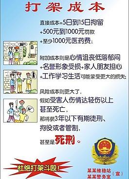 防盜防搶海報圖片