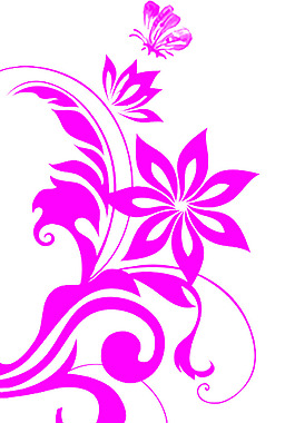紫色花