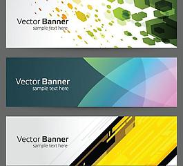 動感橫幅banner圖片