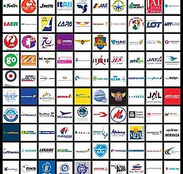 全球航空業(yè)標(biāo)志圖片