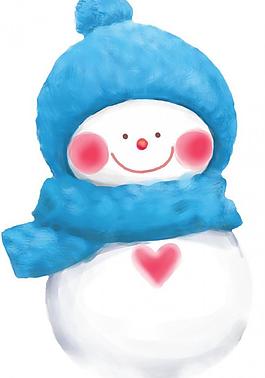 藍(lán)雪人圖片