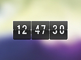 电子clock  psd
