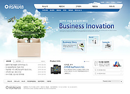 企業(yè)網(wǎng)頁模板