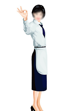 高精写实矢量人物