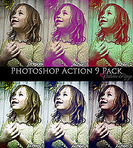 photoshop復古動作集