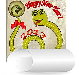 2013蛇年圣誕背景圖片