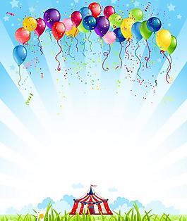 馬戲團(tuán)節(jié)日彩球圖片