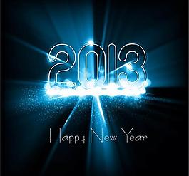 光線2013新年背景圖片
