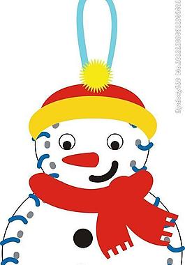 圣诞雪人图片