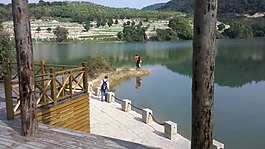 中山金钟水库  风景