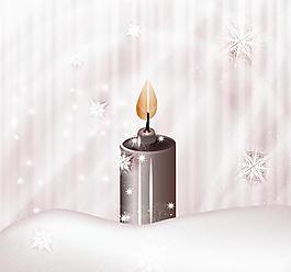 圣誕雪花背景圖片
