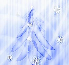 圣誕雪花背景圖片