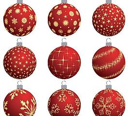 圣誕節圣誕球圖片