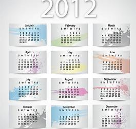 2012年日歷臺(tái)歷圖片