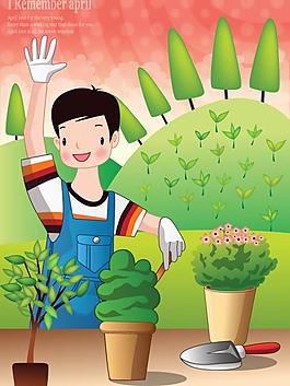 植樹(shù)節(jié)圖片