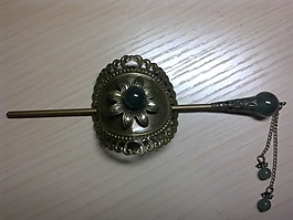 短圓珠簪