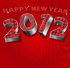 2012新年圣誕背景圖片