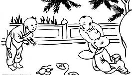 中國民間矢量圖庫人物篇圖片